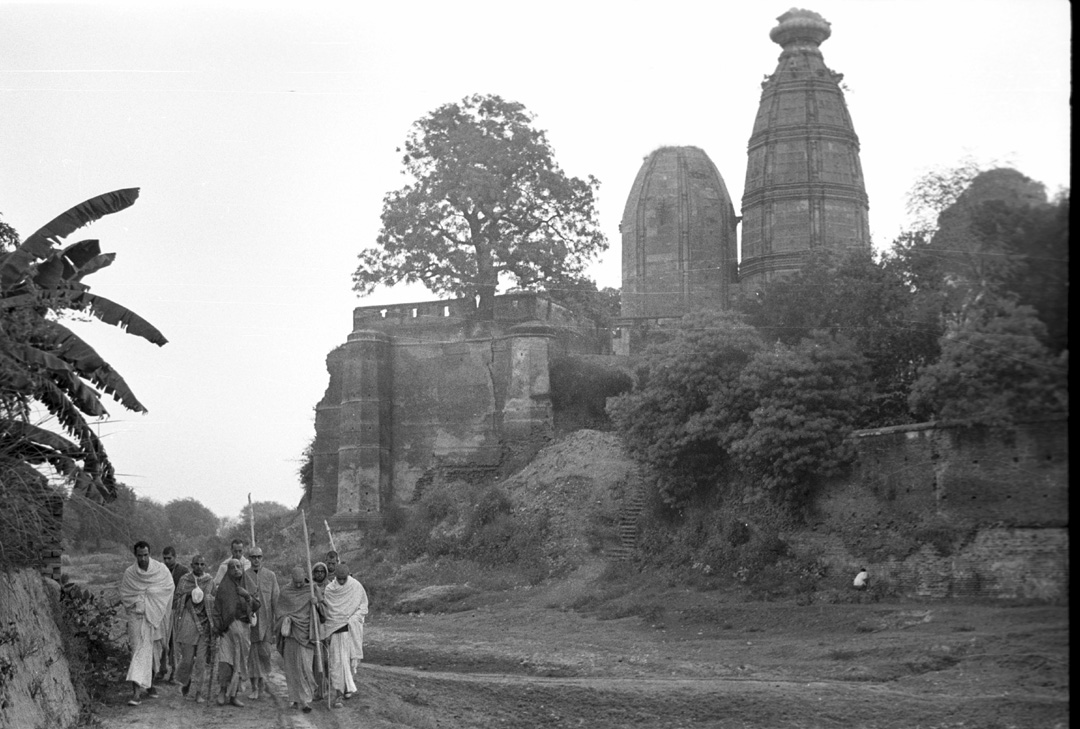 With Srila Prabhupada in Vrindavan