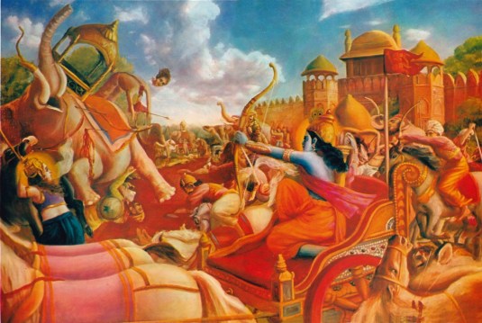 Krsna in Battle 2
