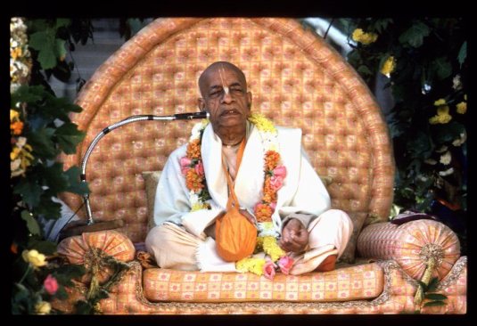 Srila Prabhupada on Vyasasana