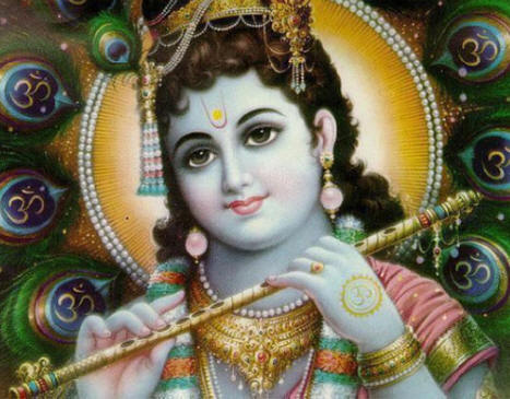 Sri Krishna with flute