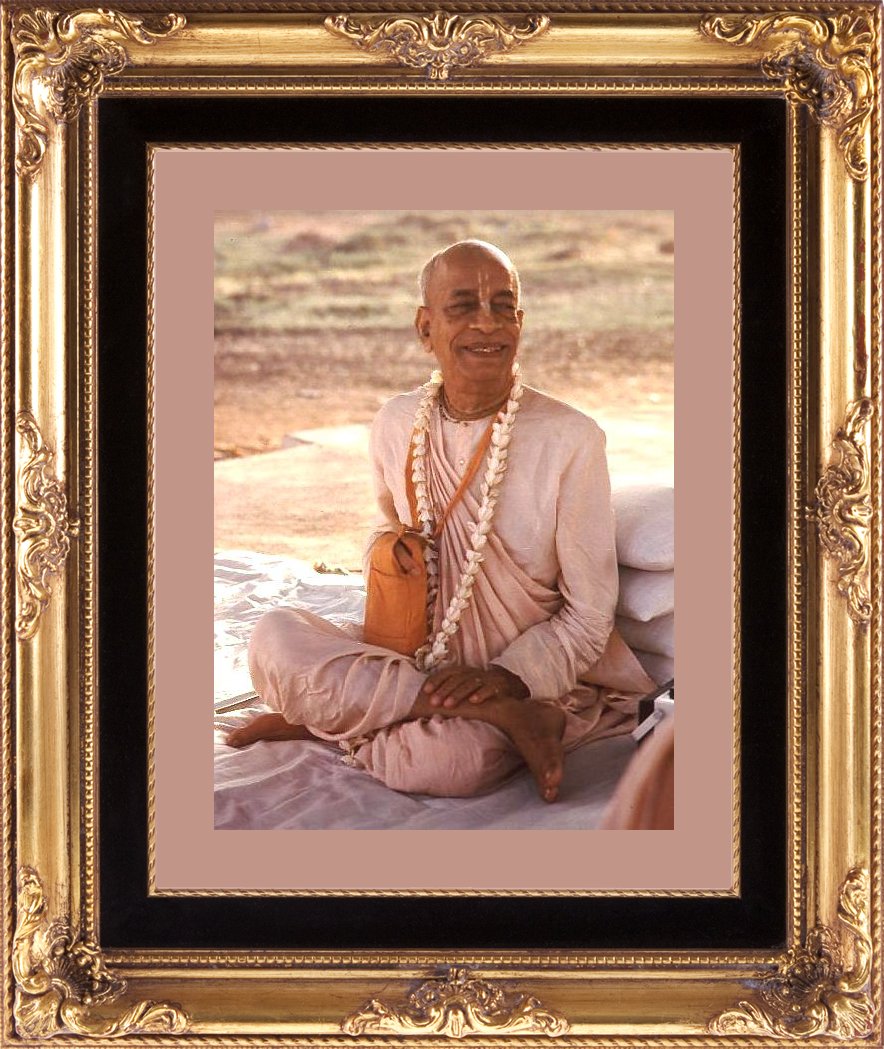 Srila Prabhupada framed