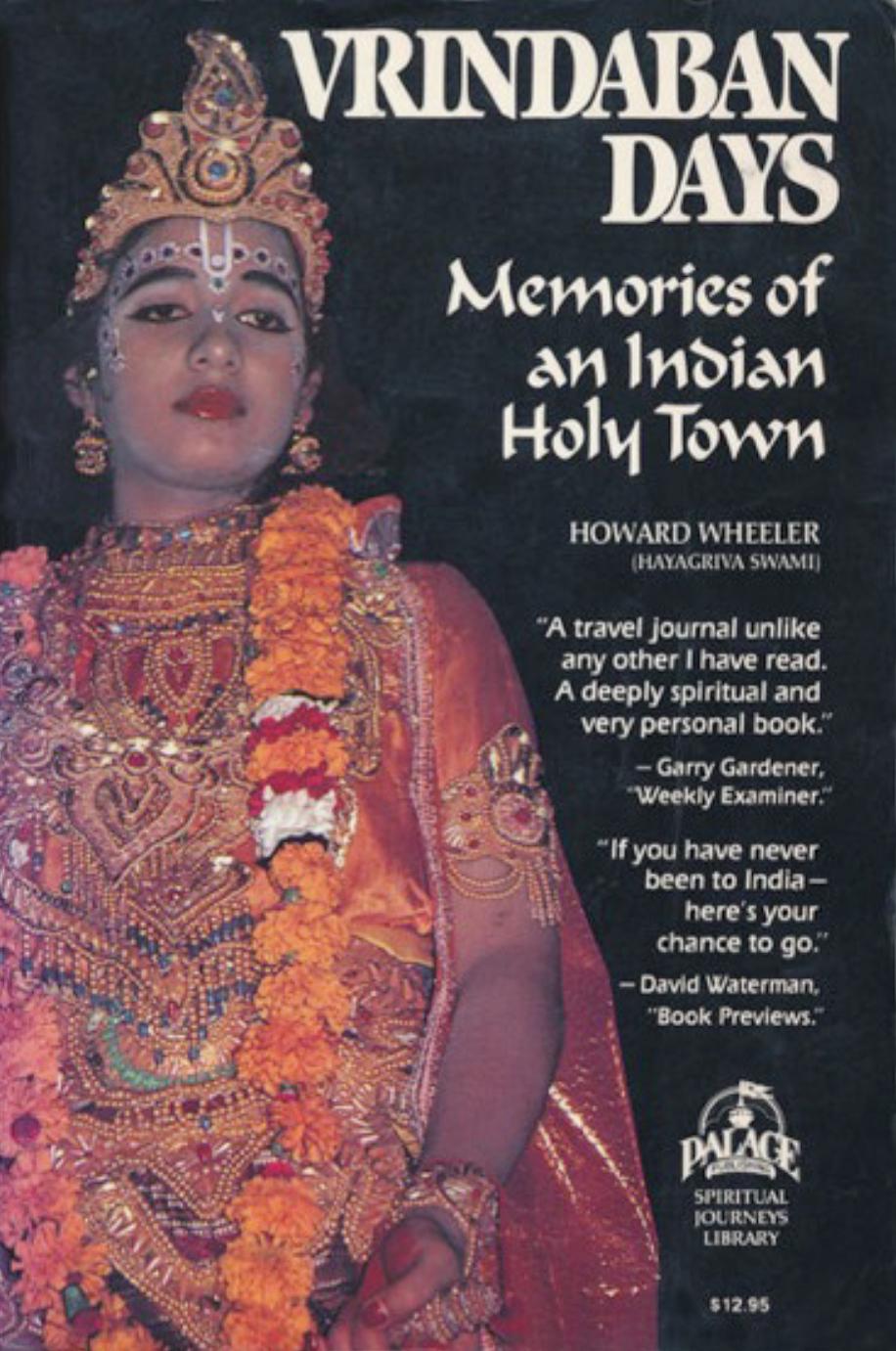 Vrindaban Days Front cover