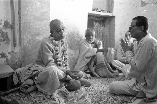 Srila Prabhupada at Radha Damodara
