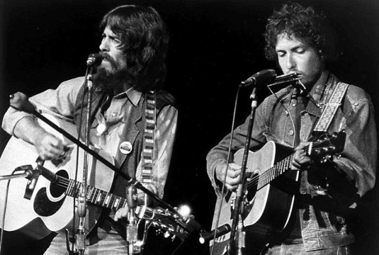 bob dylan and geoge harrison